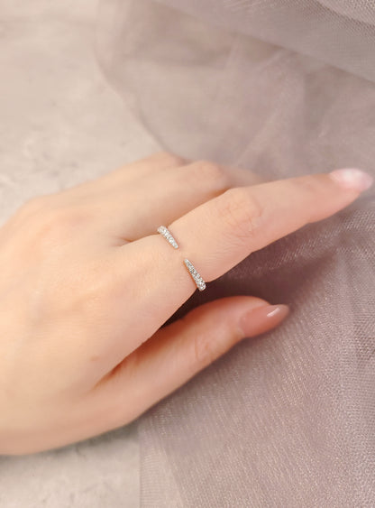 Open Diamond Ring-WK4258@