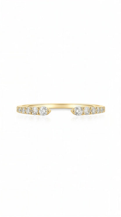 Open Diamond Ring-WK4259@