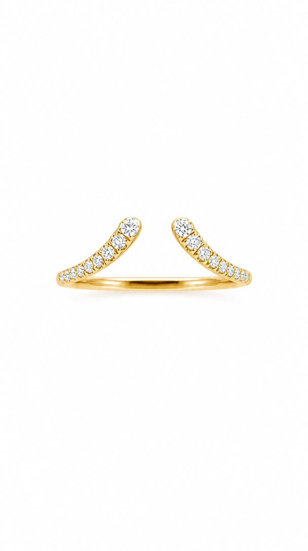 Open Diamond Ring-WK4269
