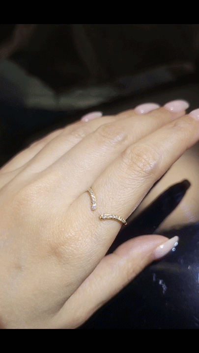 Open Diamond Ring-WK4269