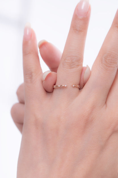 Open Diamond Ring-WK4276