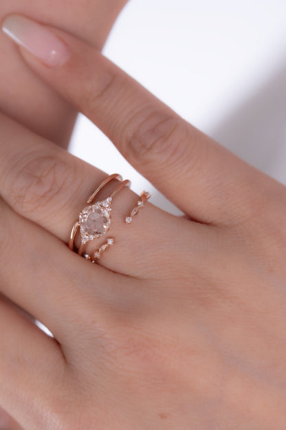 Open Diamond Ring-WK4276