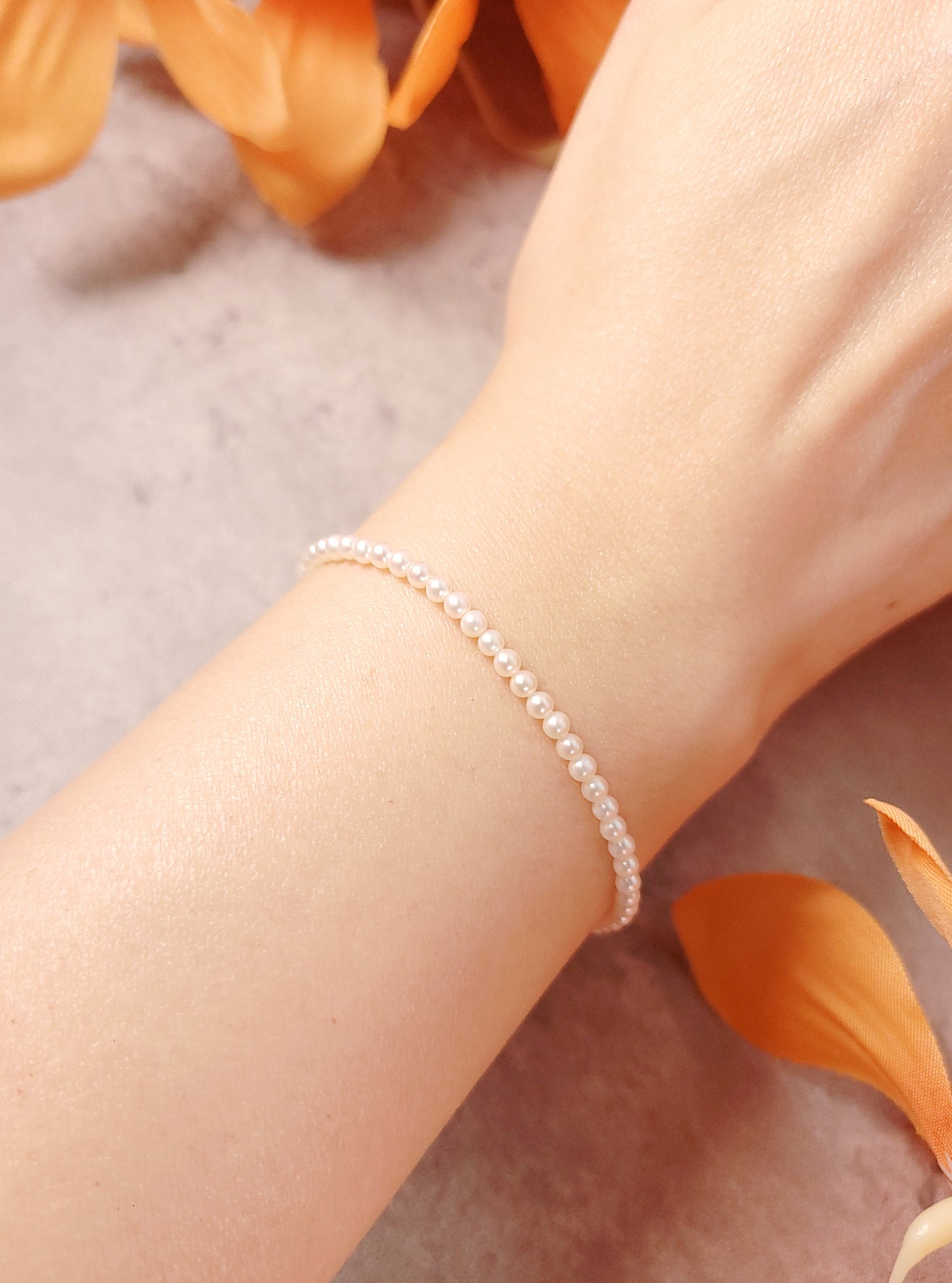 Pearl Bracelet-WK4256@