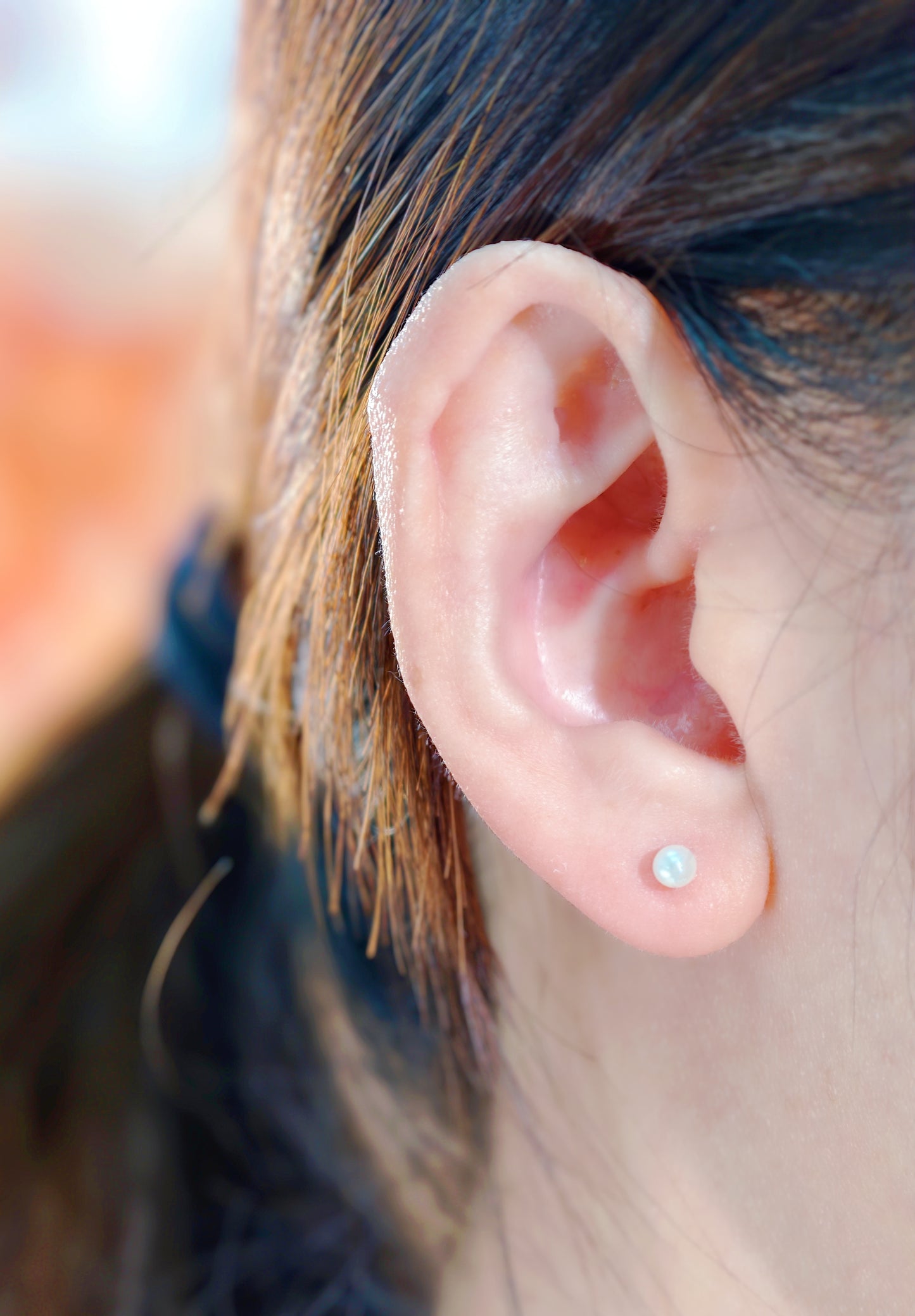 Pearl Earrings-WK4288@