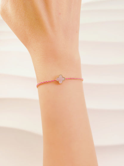 Pink Fritillary Charm-WK4092@