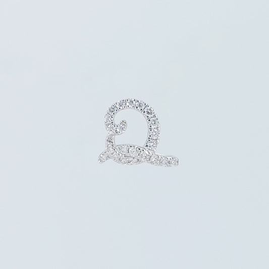 Letter Q Charme-#13057@
