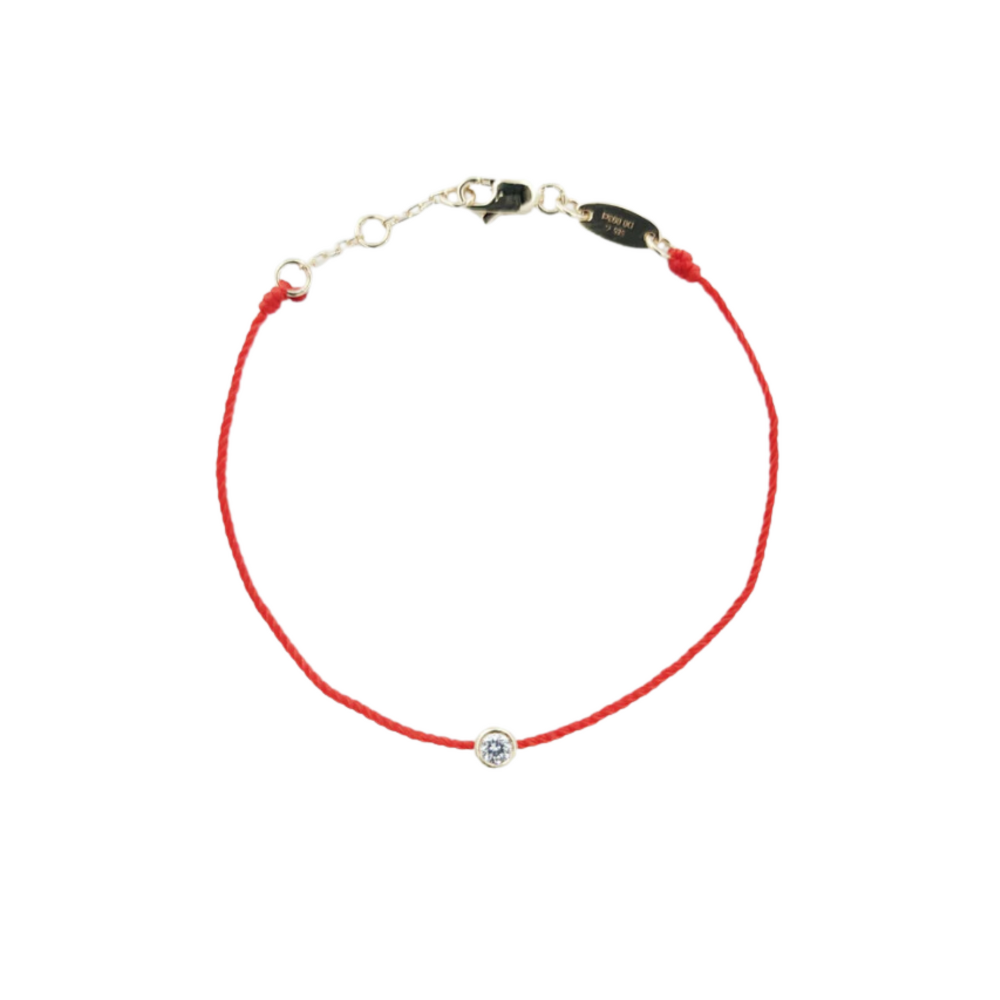 Lucky Rope Diamond Bracelet-WK4054@