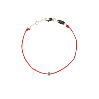 Lucky Rope Diamond Bracelet-WK4054@
