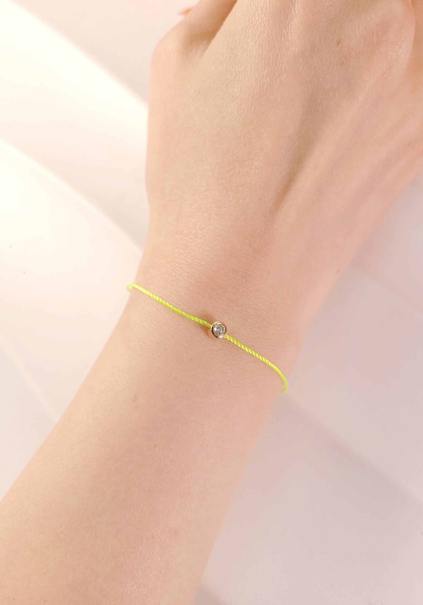 Lucke Rope Diamond Bracelet-WK4099@