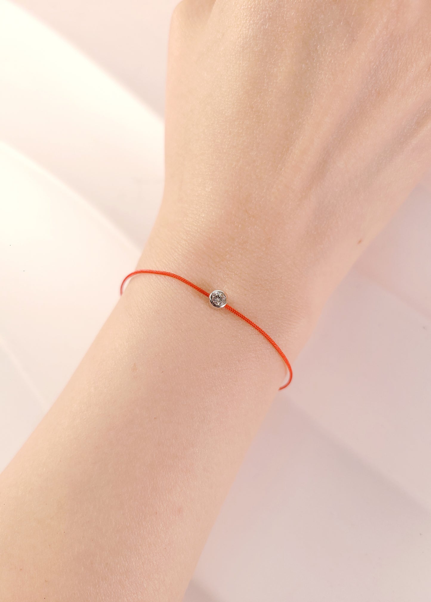 Lucke Rope Diamond Bracelet-WK4099@