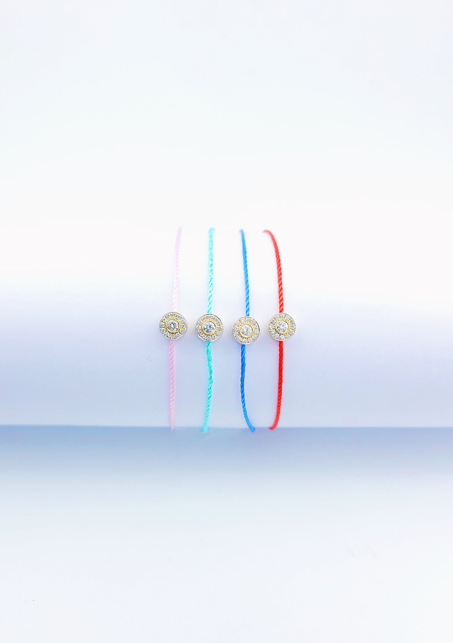 Red String Diamond Bracelet-WK4071