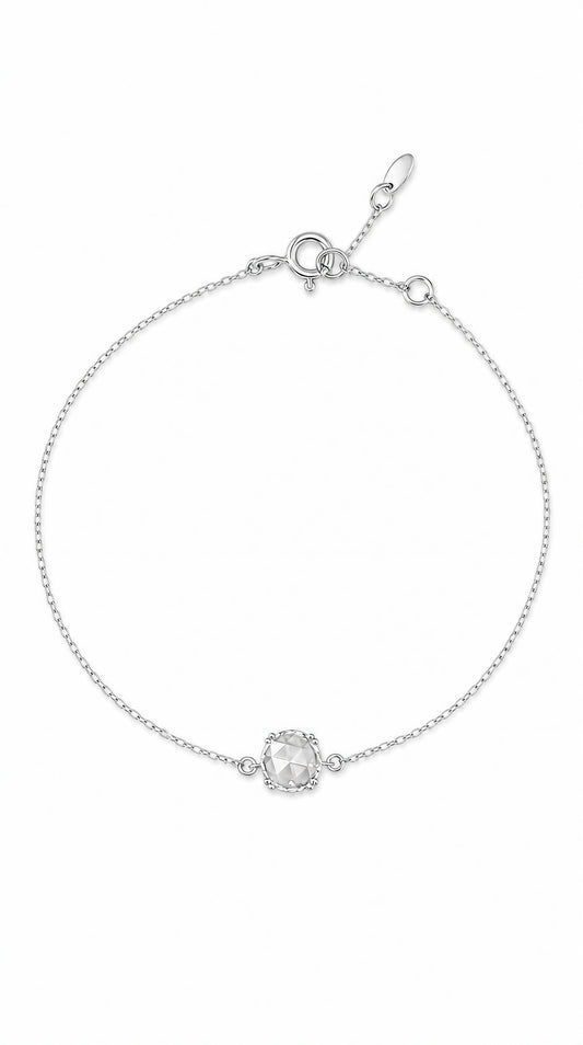 Rosecut Diamond Bracelet-WK4244ID@