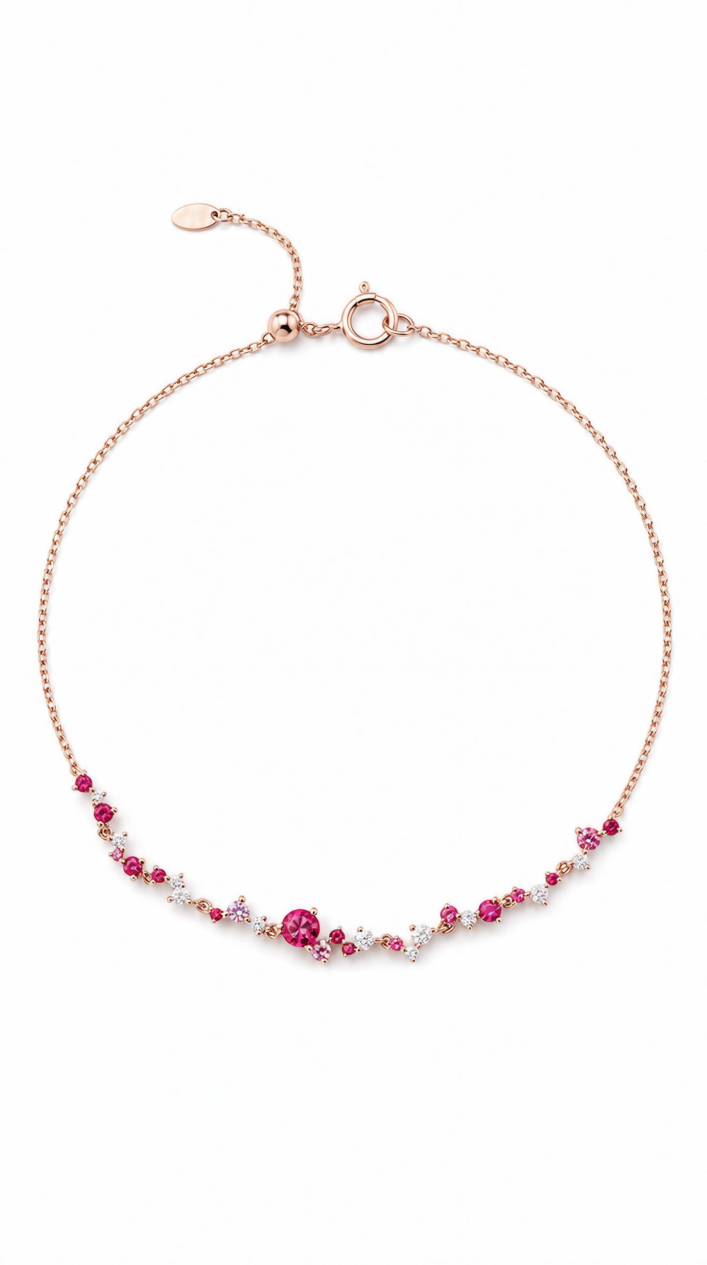 Ruby Diamond Bracelet-WK3626RR
