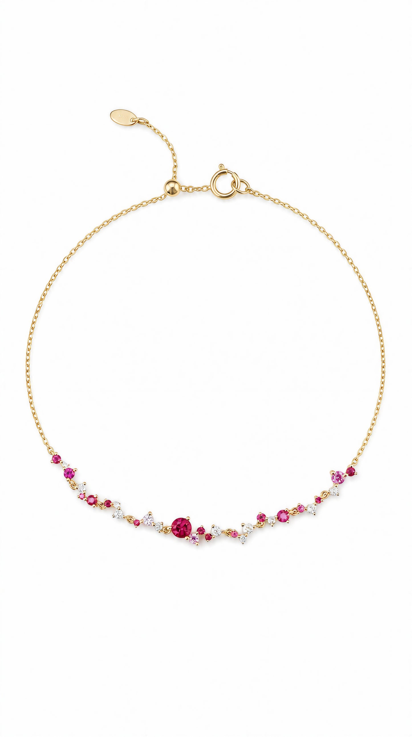 Ruby Diamond Bracelet-WK3626RR