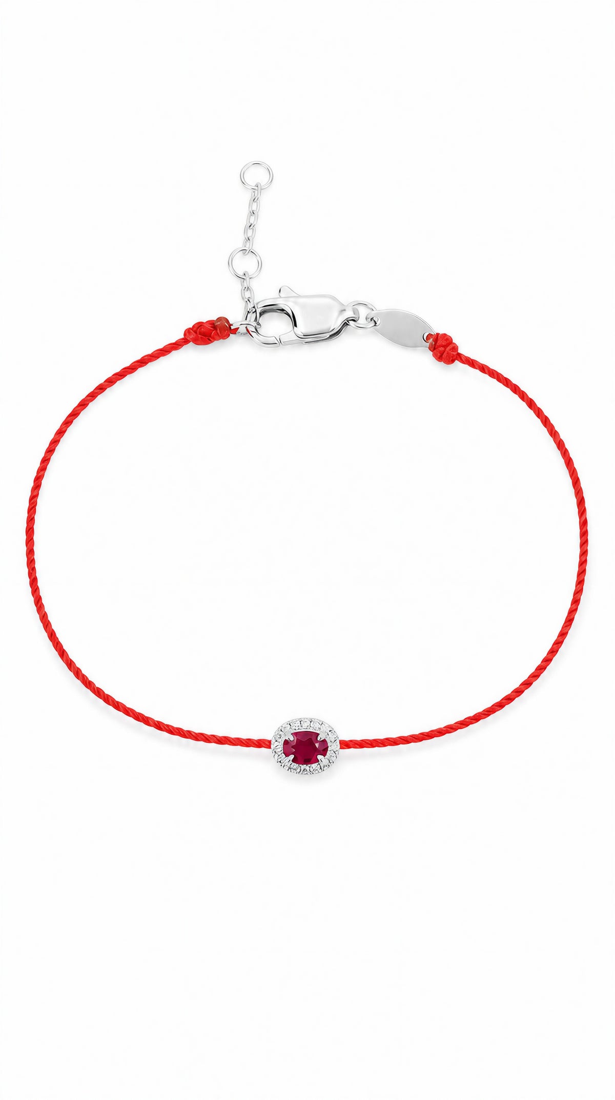 Ruby Diamond Bracelet-WKH4085@