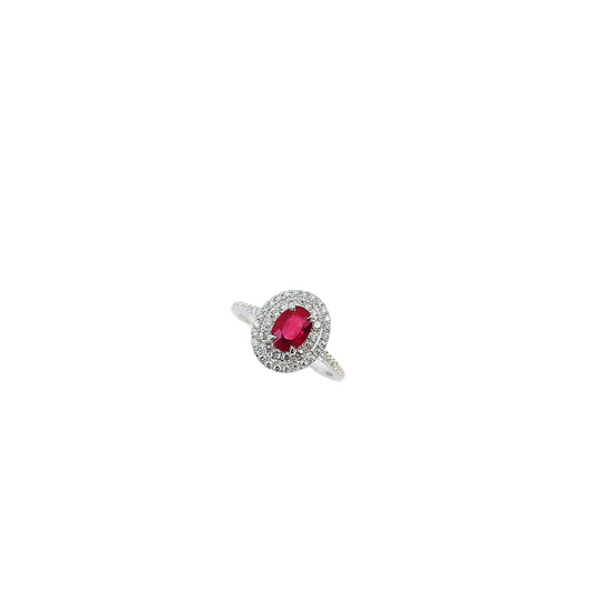 Ruby and Diamond Ring-WK3771