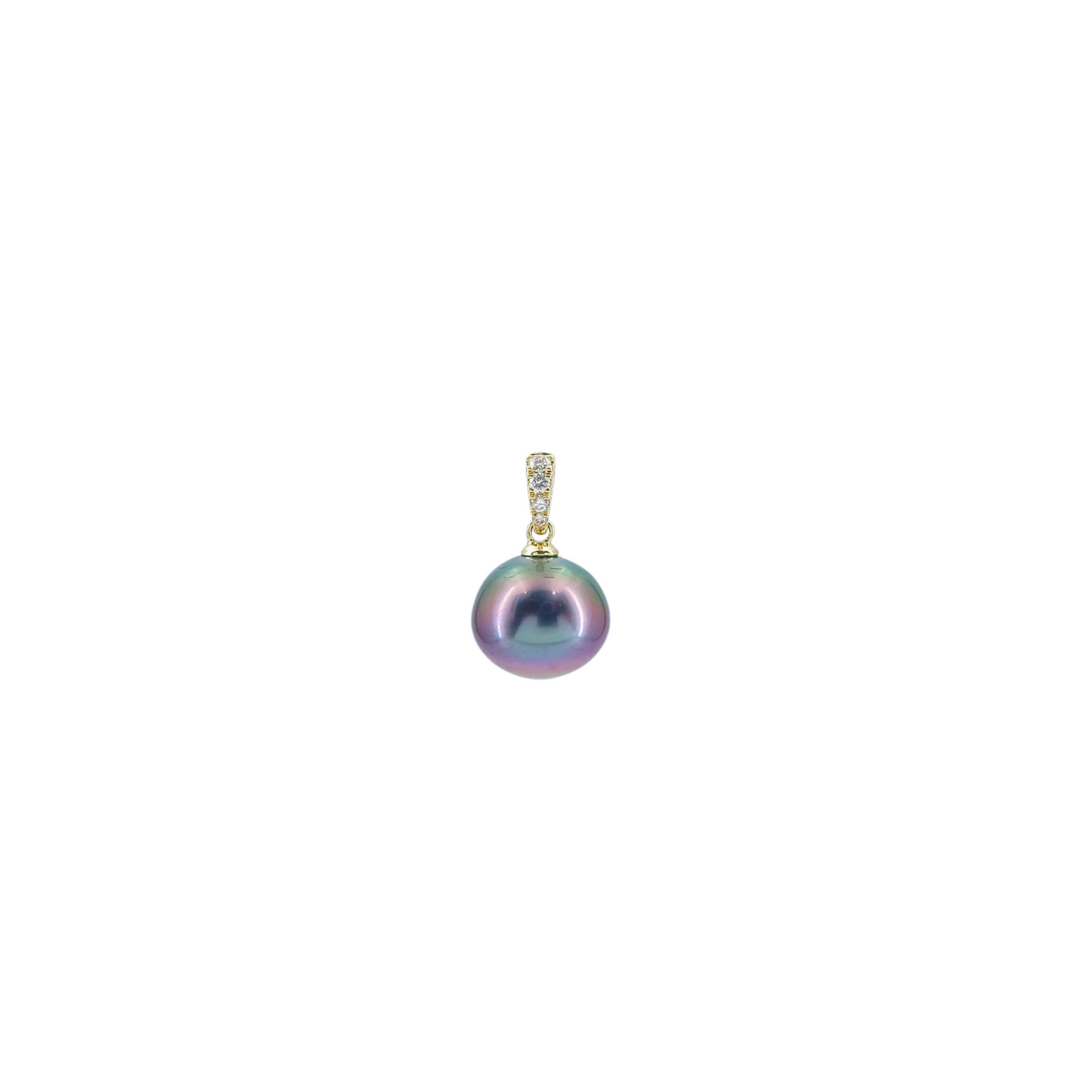 South Sea Pearl and Diamond Pendant-WK4093