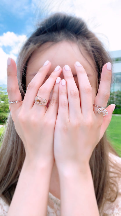 Butterfly Diamond Ring-ZFO00024277