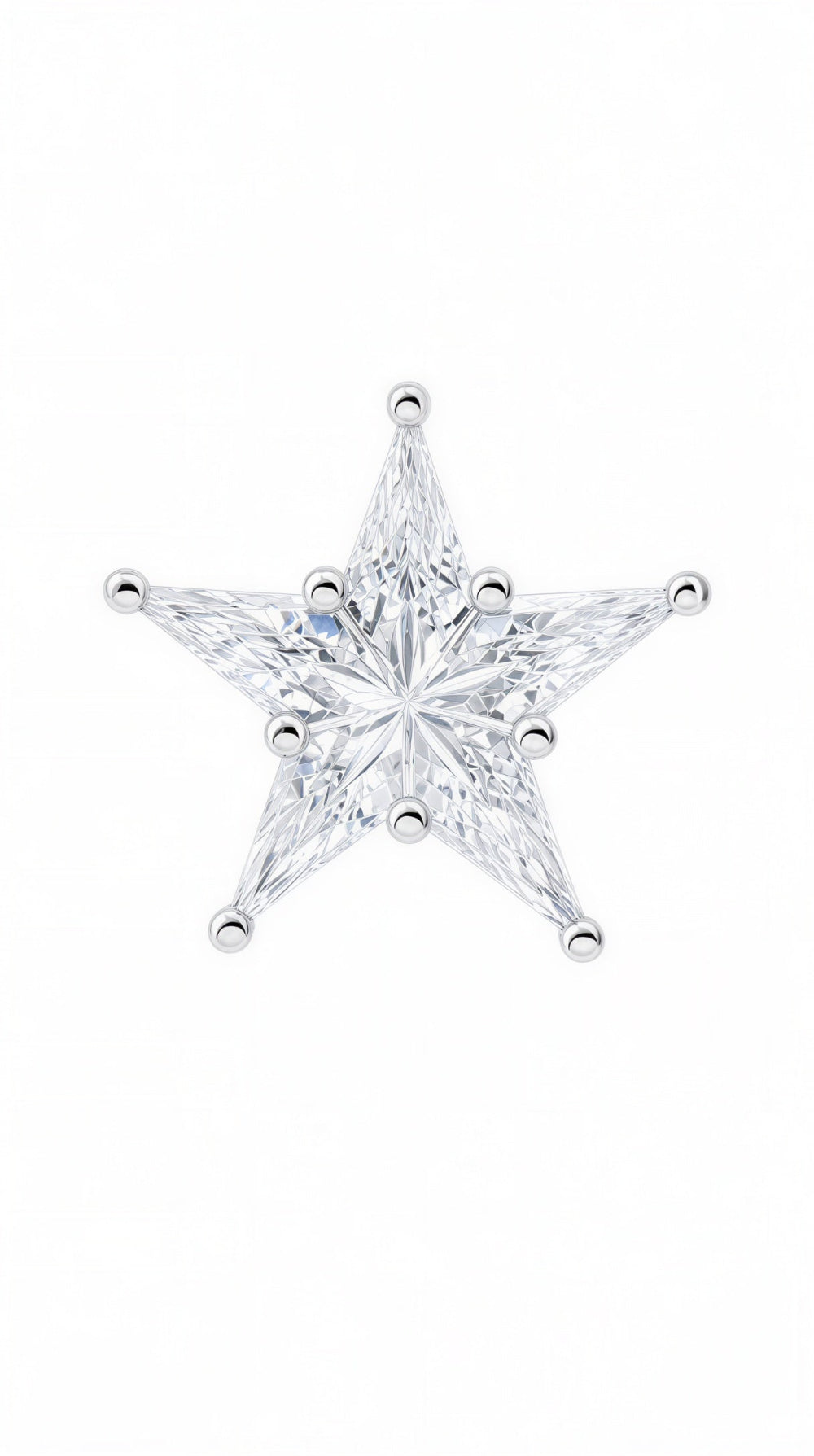 Star Diamond Charm-WK4133@