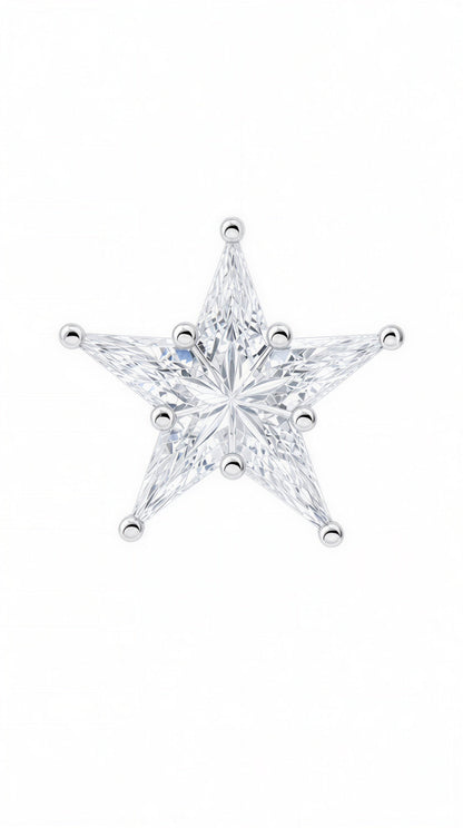 Star Diamond Charm-WK4133@