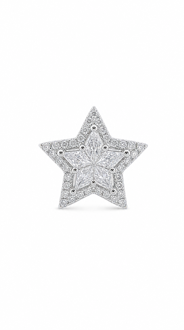 Star Diamond Charm-WK4134@
