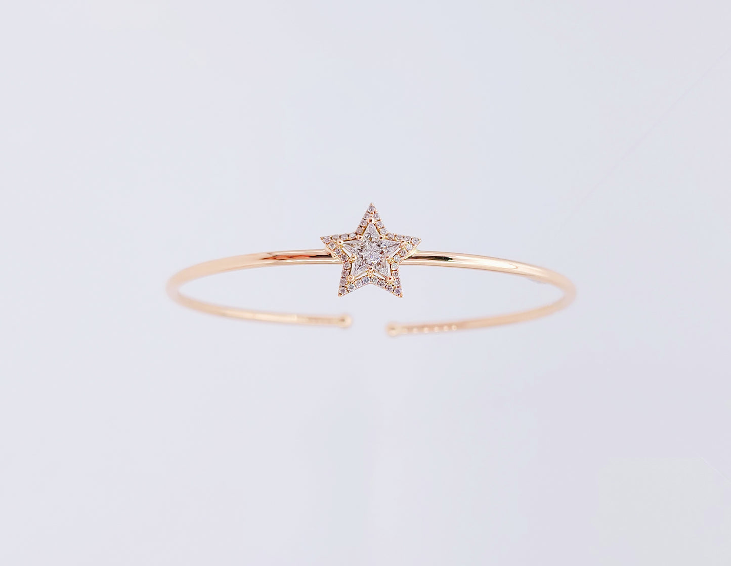 Starry Night Diamond Bangle-WK3726