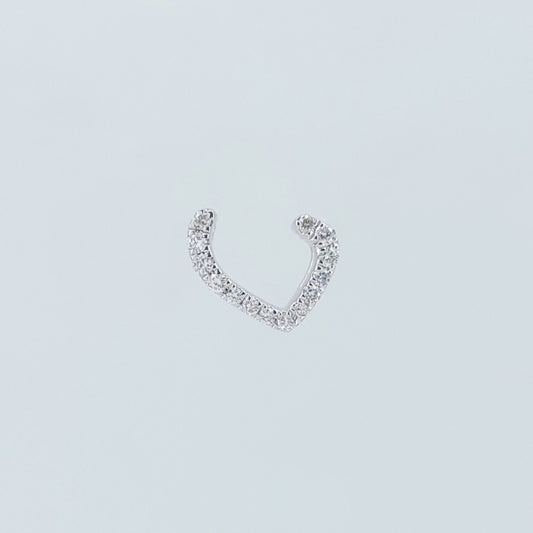 Letter V Charme-#13057@
