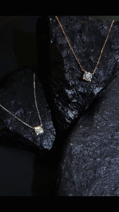 GIA 0.44CT Diamond Necklace-WK4204
