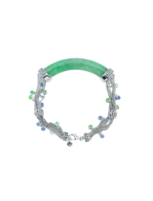 Fei Cui and Diamond Bangle- WBO00000289  (Certified Grade A)