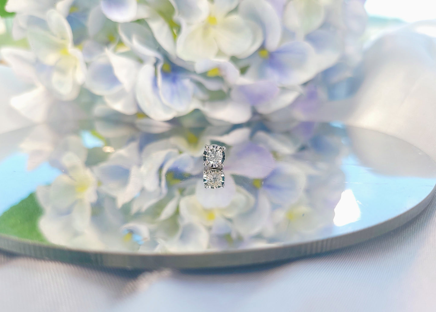 Diamond Earring (one piece)-WK3603