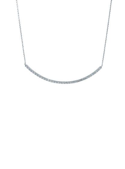 Smile Diamond Necklace-WK3951