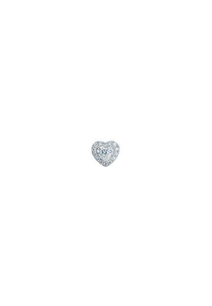 Heart Shape  Diamond Charm-WK4104D@