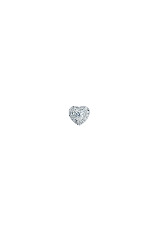 Heart Shape  Diamond Charm-WK4104D@