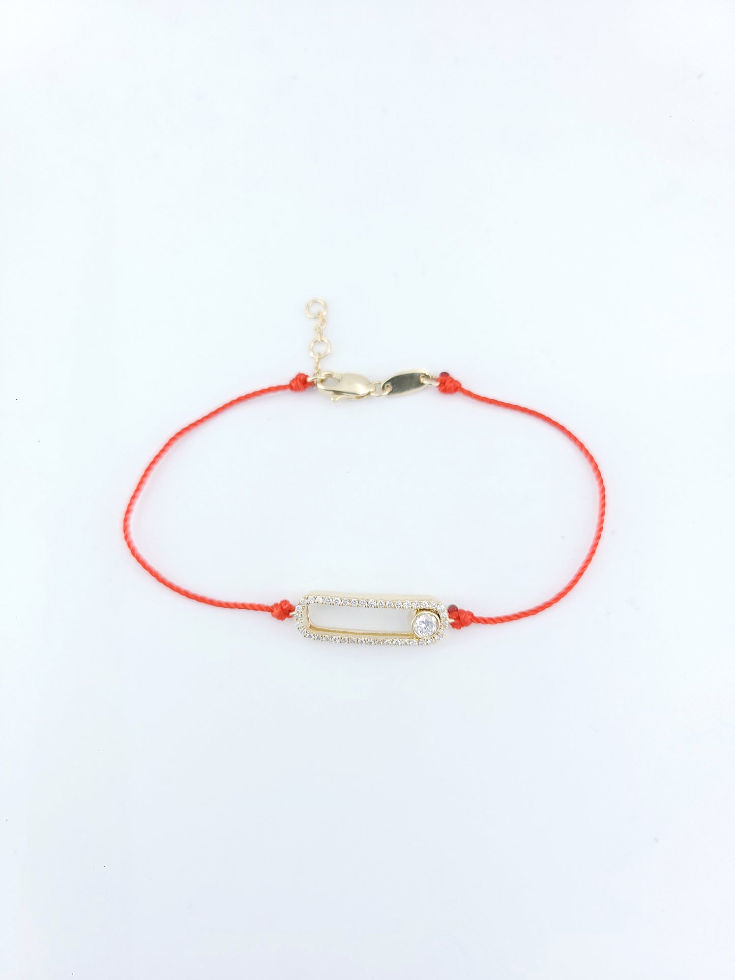Lucke Rope Scroll Diamond Bracelet-WK4124@