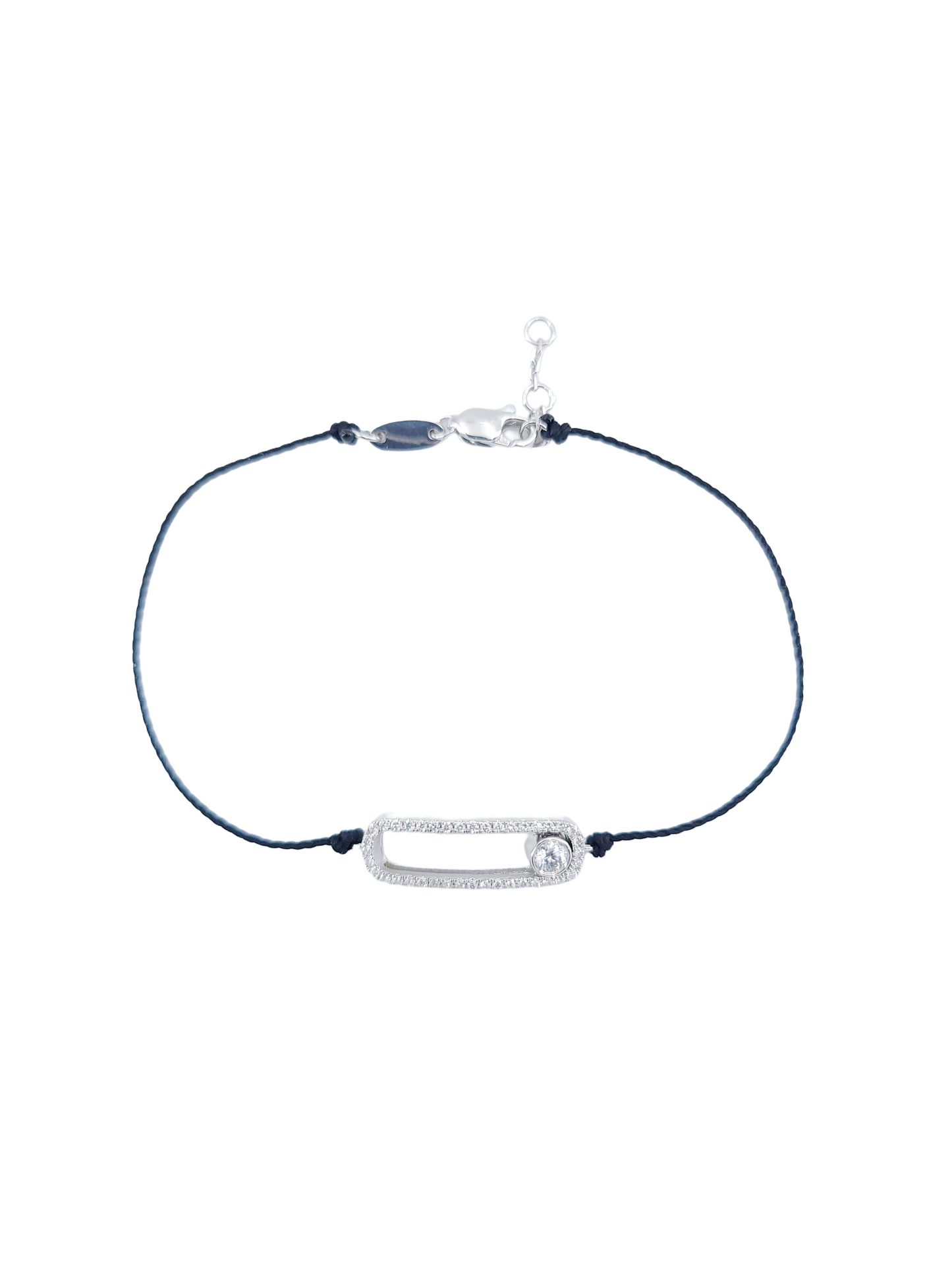 Lucke Rope Scroll Diamond Bracelet-WK4124@