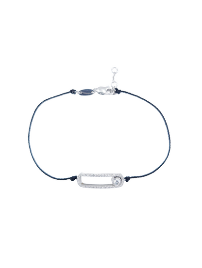 Lucke Rope Scroll Diamond Bracelet-WK4124@