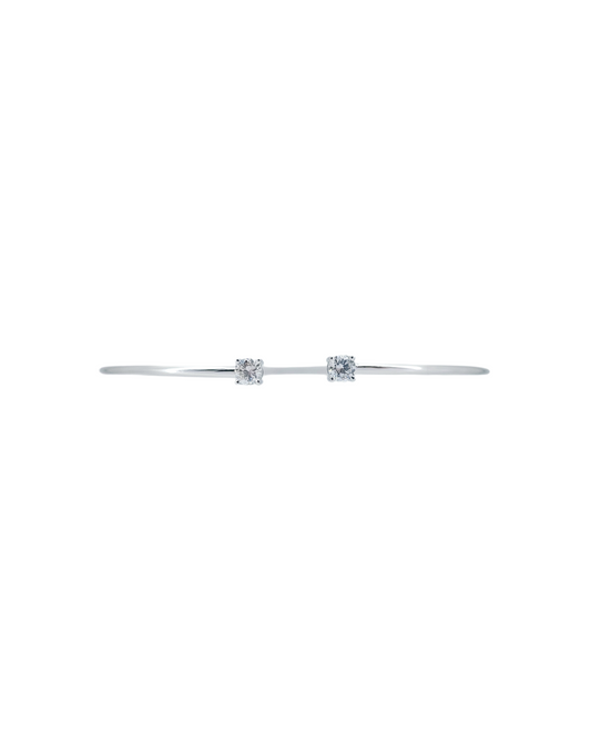 Hug Me Diamond Bangle-WK4128