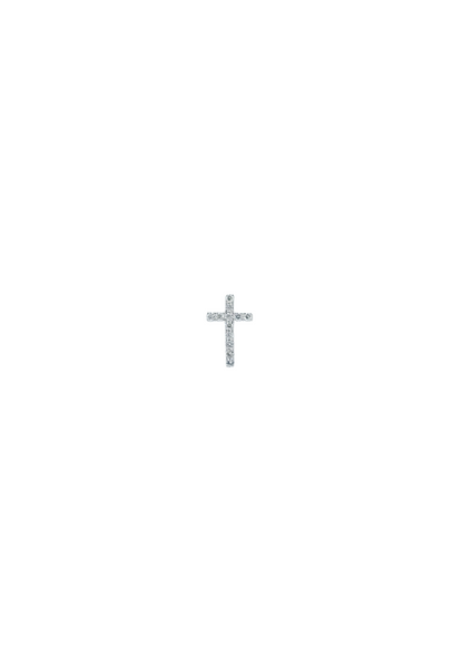 Cross  Diamond Charm-WK4131@