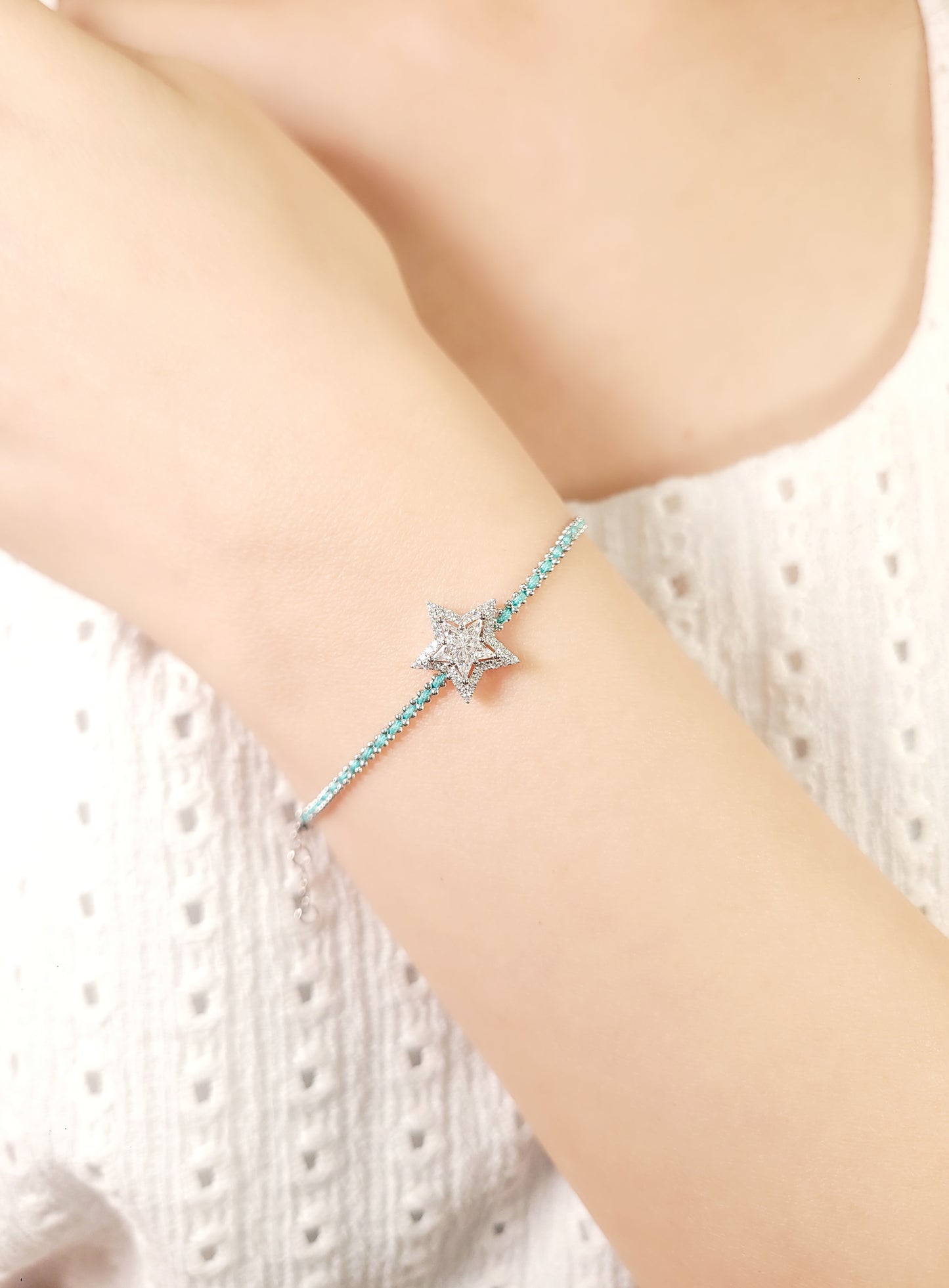 Star Diamond Charm-WK4134@