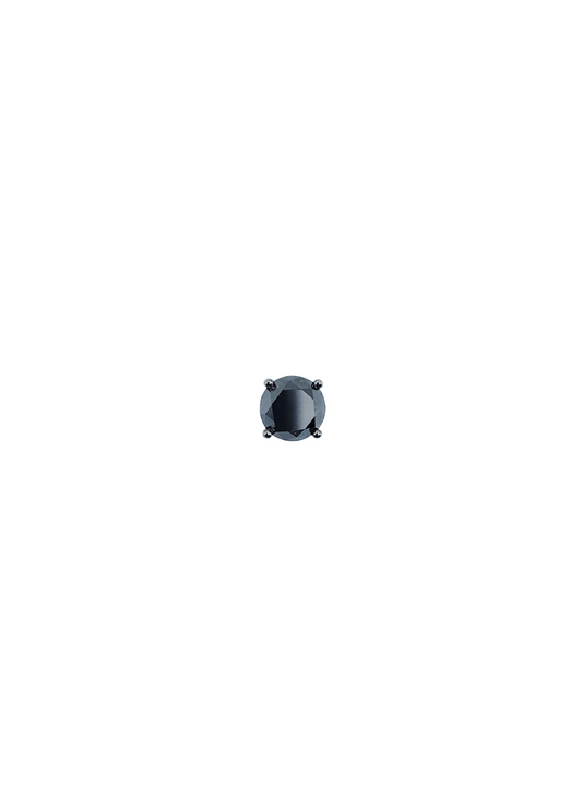 Black Diamond Earring (one piece)-WK4135