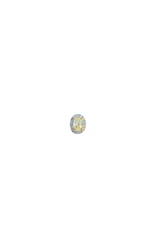 Yellow Diamond Charm-WK4136@