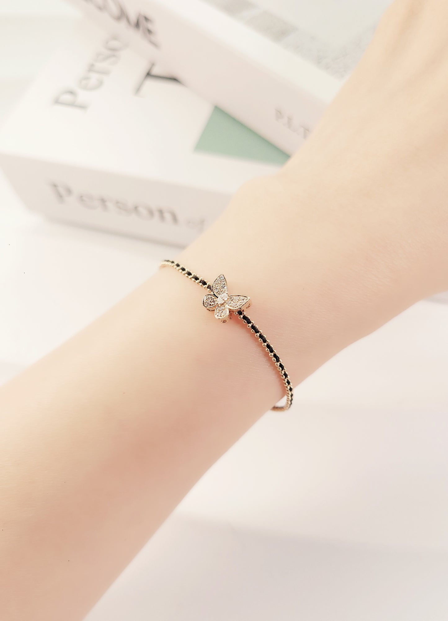 Butterfly Diamond Charm-WK4153