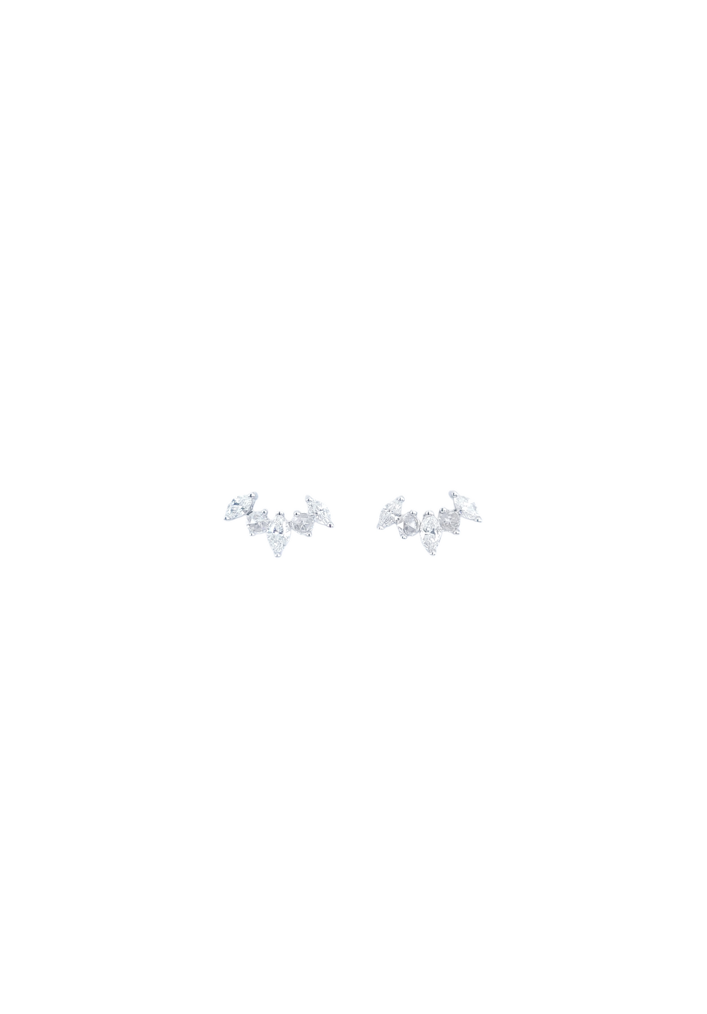 Diamond Earrings-WK4158@