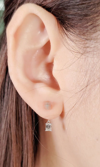 Dangle Diamond Earring Backing-WK4194@