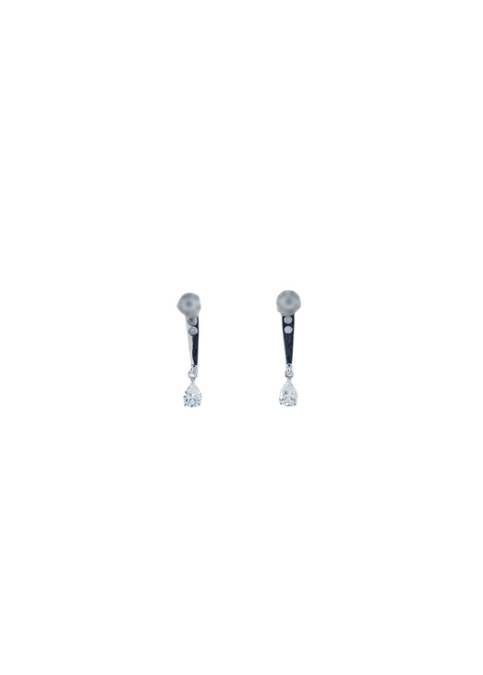 Dangle Diamond Earring Backing-WK4206BD@