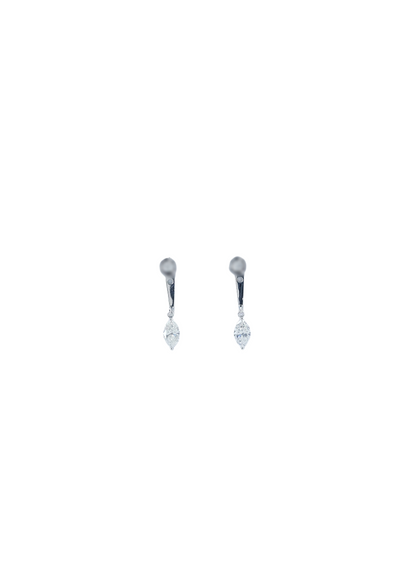 Dangle Diamond Earring Backing-WK4206MD