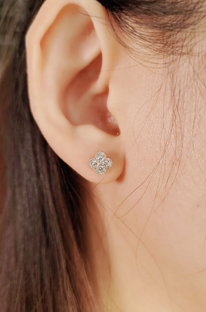 Diamond Earrings-WK4210@