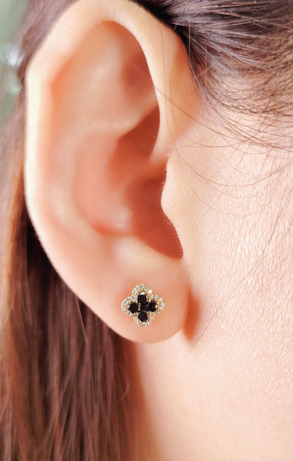 Black Diamond Earrings-WK4210RF@