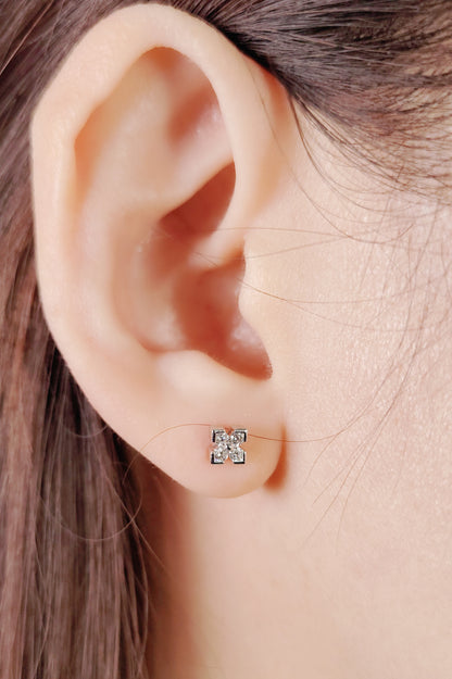 Diamond Earrings-WK4211@