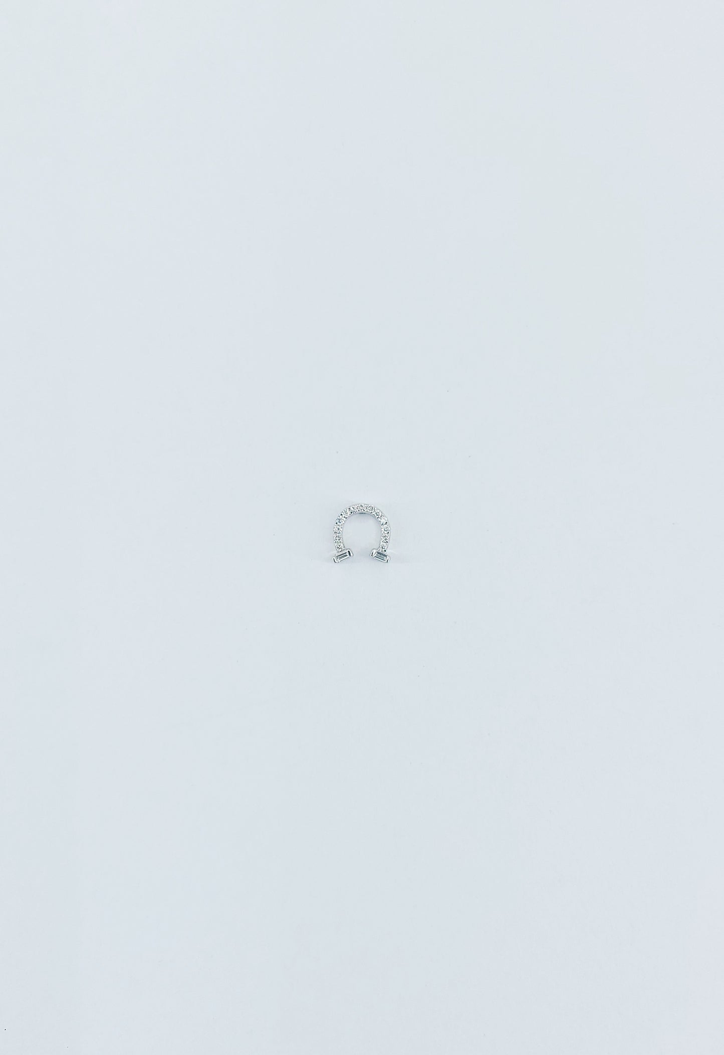 Diamond Earring (one piece)-WK4213@